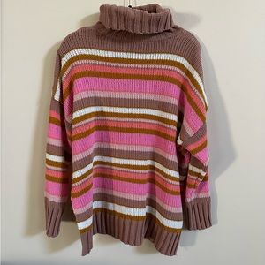 Aerie Turtle Neck Sweater Size Medium
